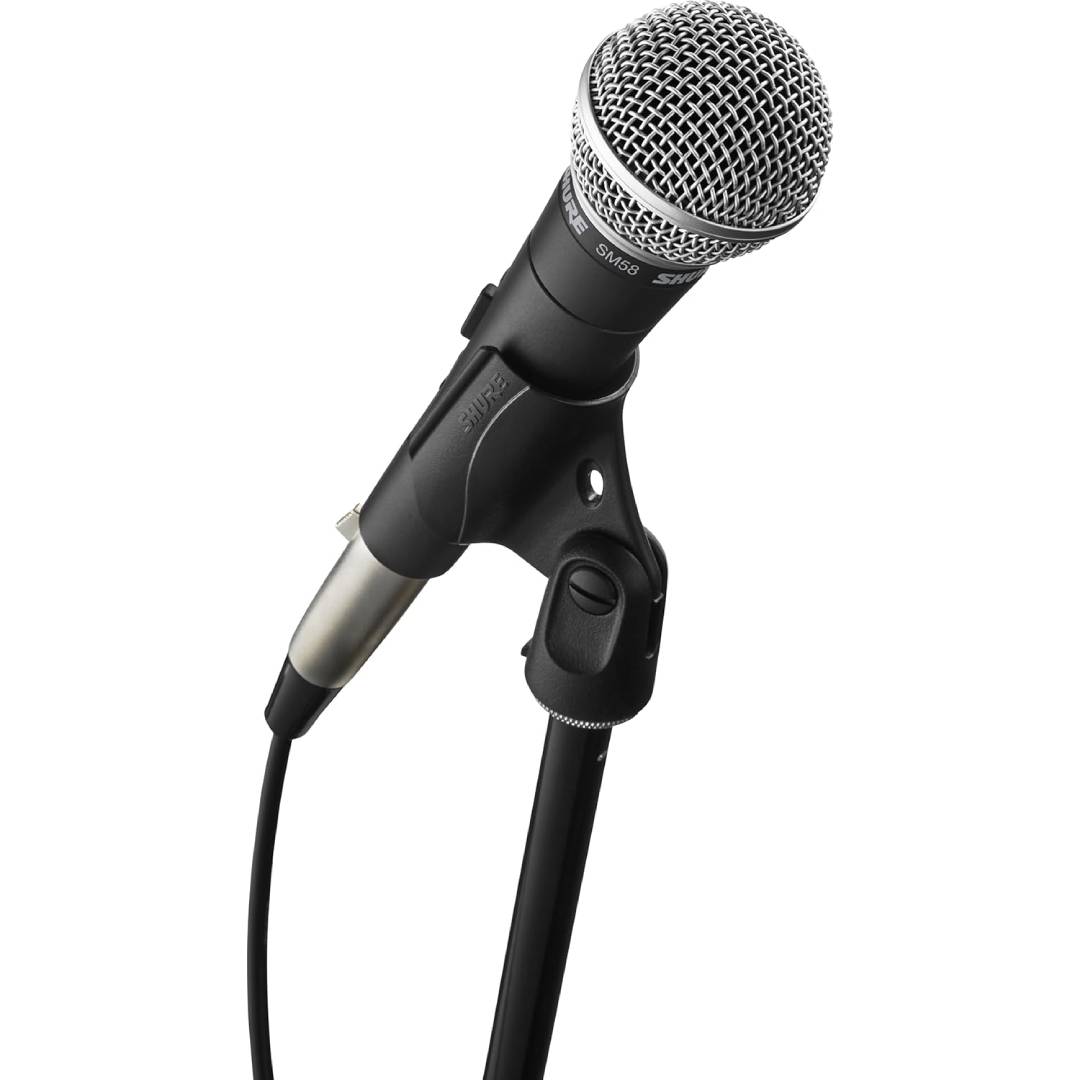 🎤 Kit Profesional Shure SM58 – Micrófono + Cable + Soporte