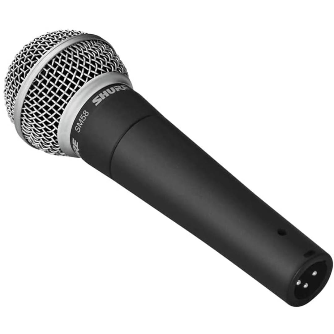 🎤 Kit Profesional Shure SM58 – Micrófono + Cable + Soporte